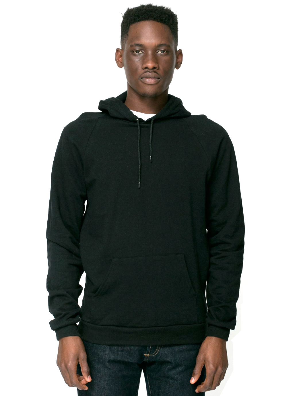 black hoodie