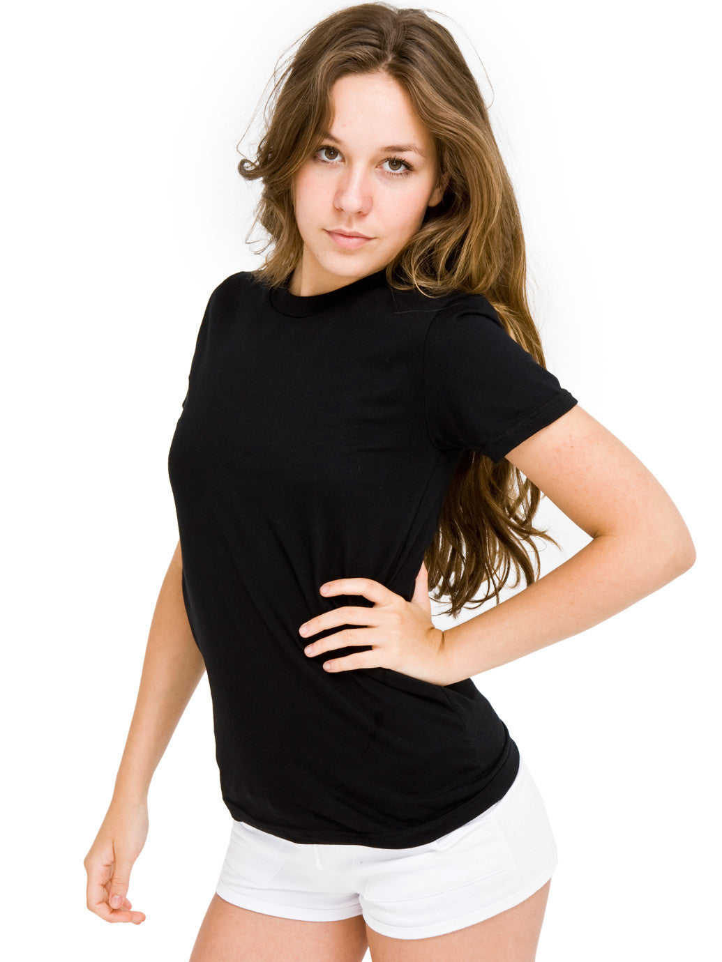 black t-shirt