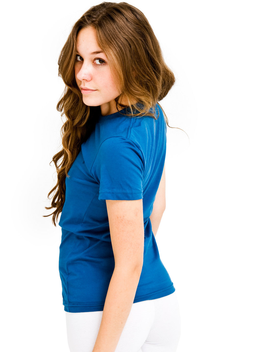 blue t-shirt
