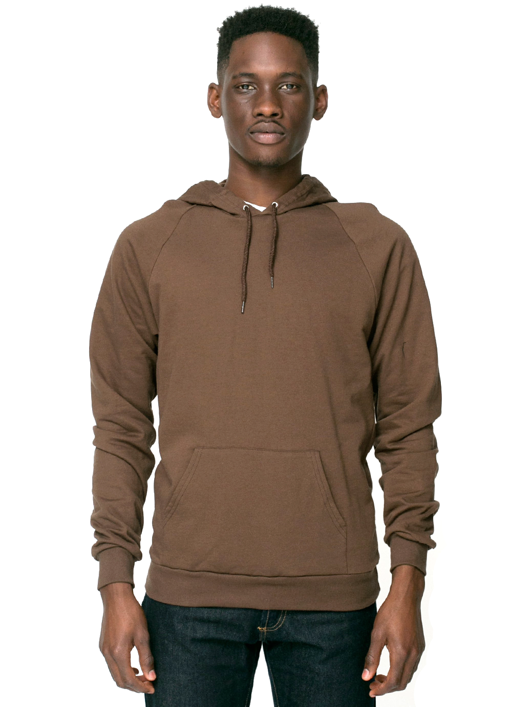 brown hoodie